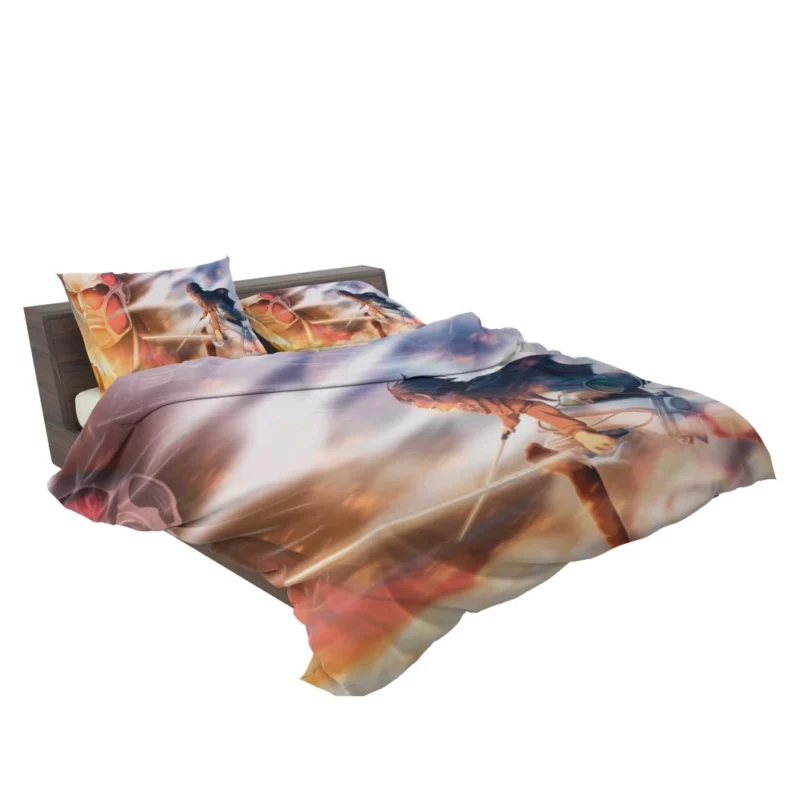 Eren Yeager Colossal Battle Anime Bedding Set 2