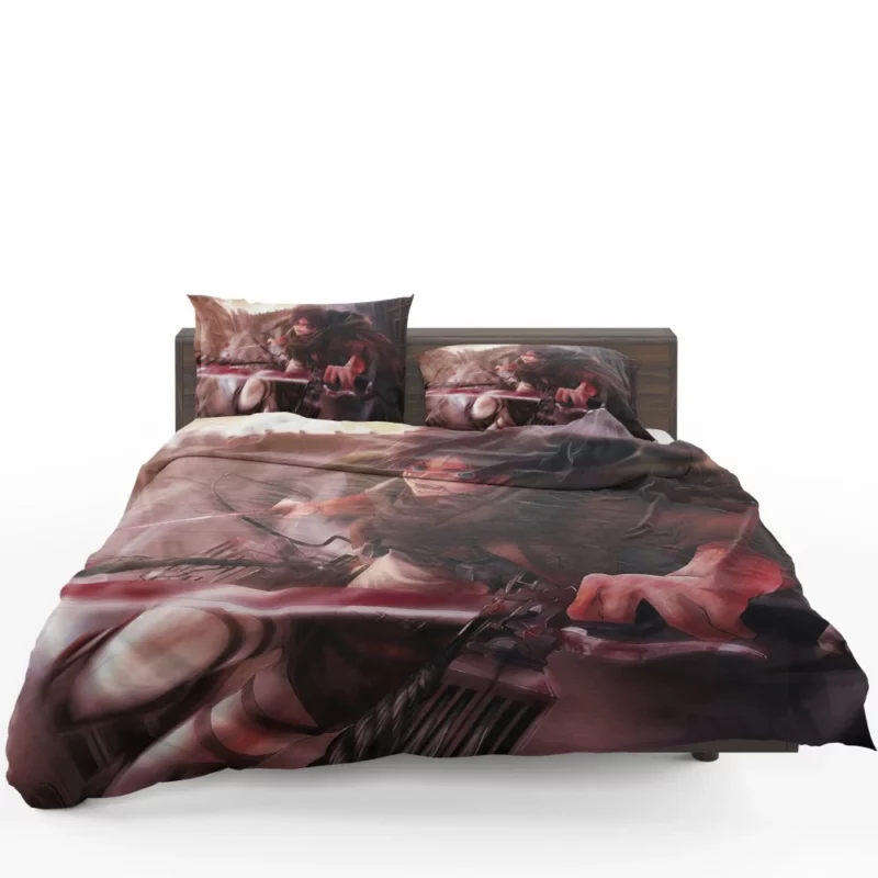 Eren Yeager Humanity Avenger Anime Bedding Set