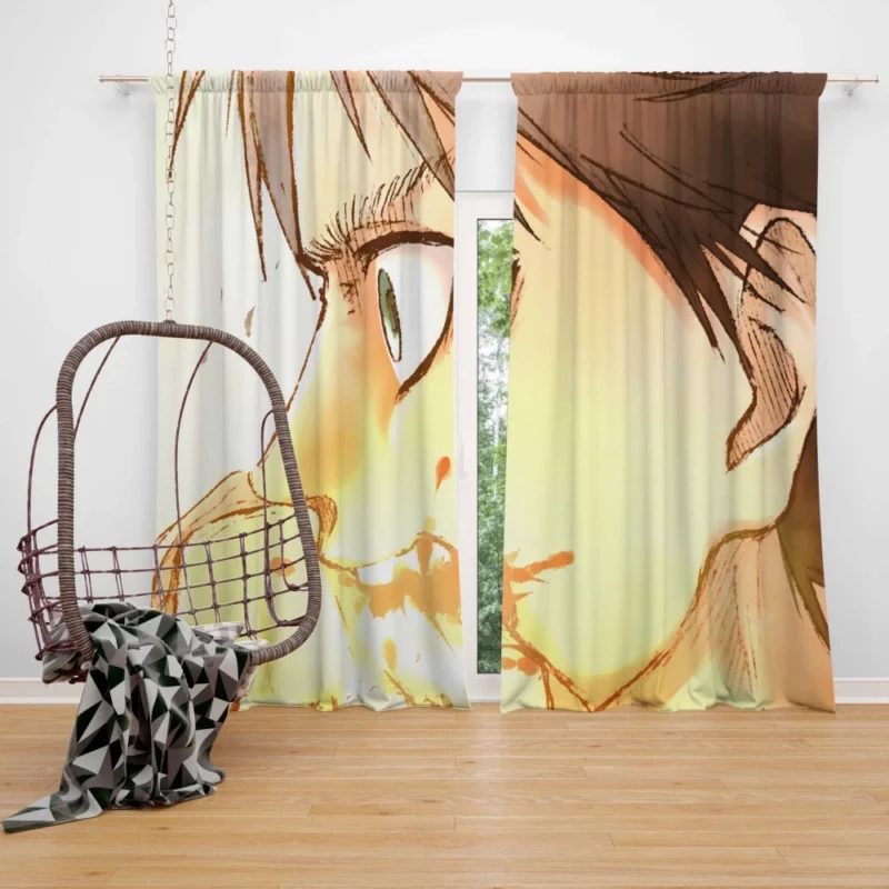 Eren Yeager Last Stand Anime Curtain