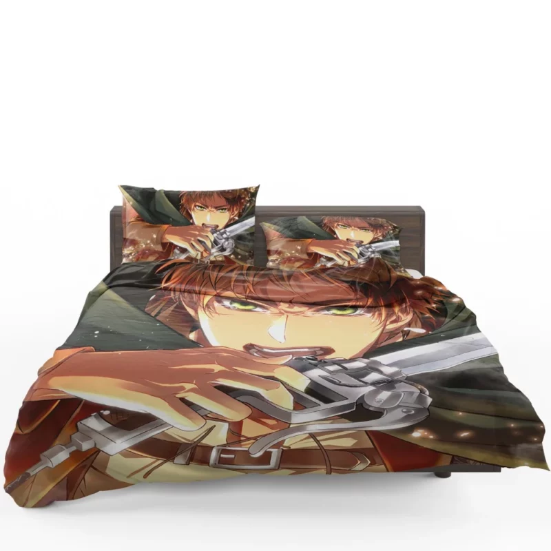 Eren Yeager Struggle Unleashed Anime Bedding Set