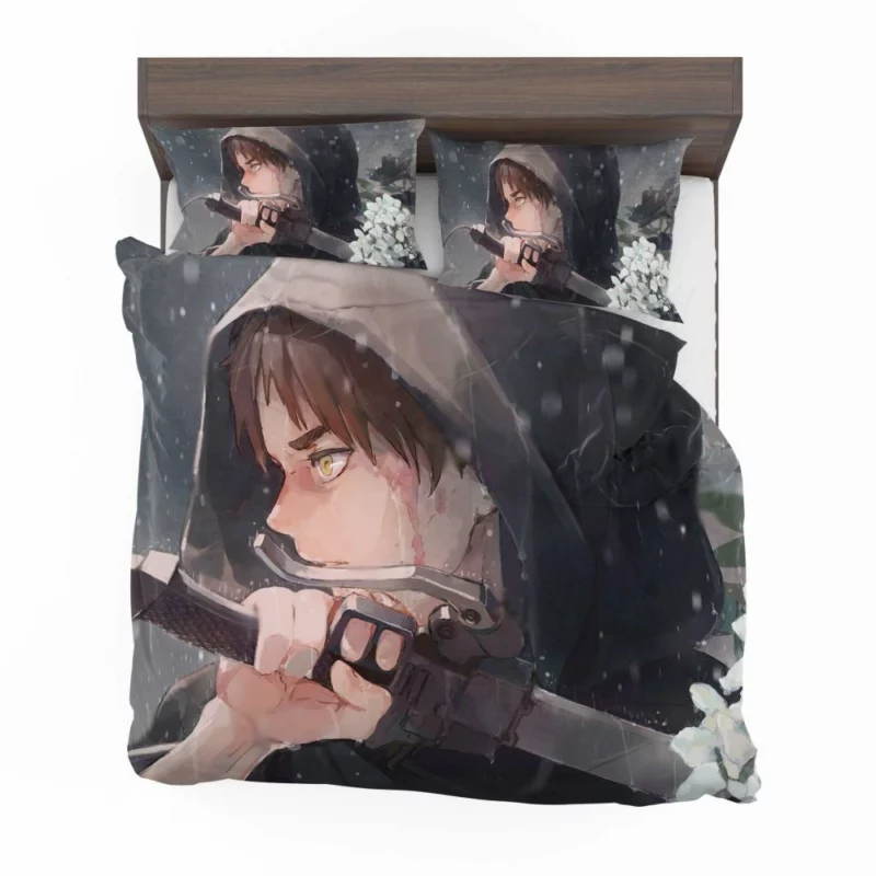 Eren Yeager Sword and Titan Anime Bedding Set 1