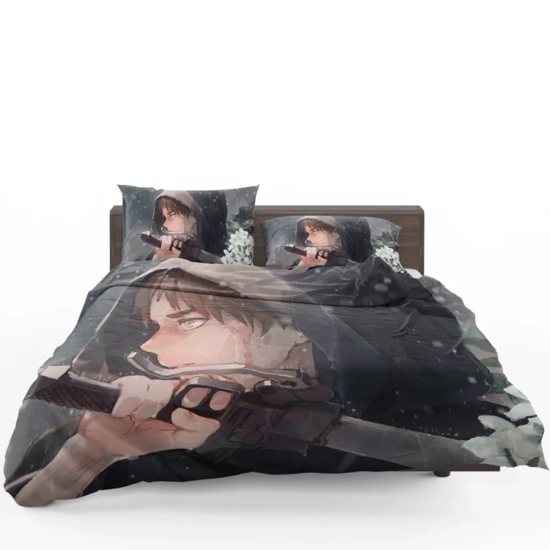 Eren Yeager Sword and Titan Anime Bedding Set