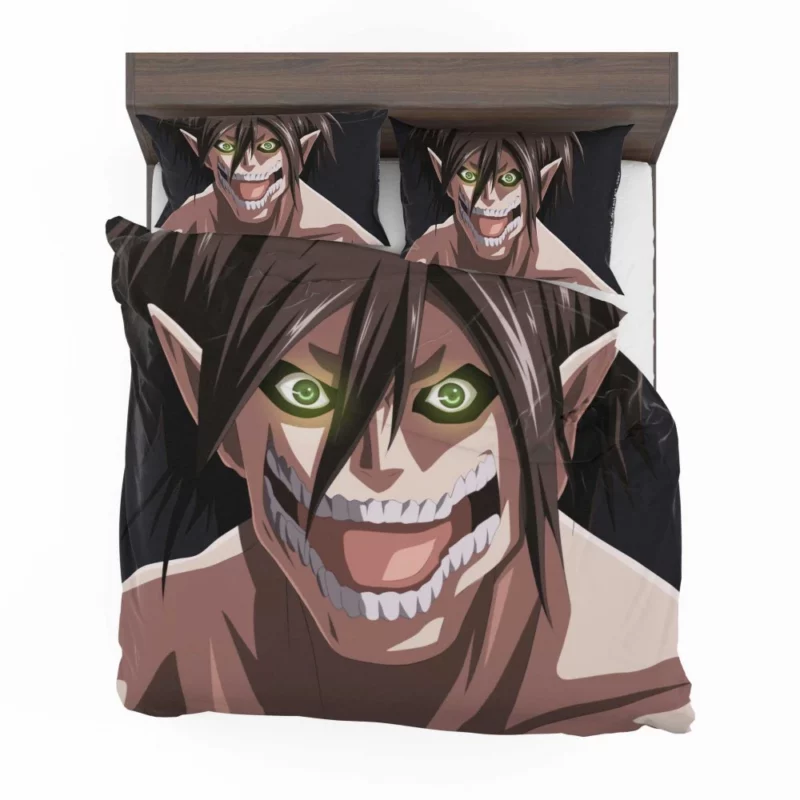 Eren Yeager Titan Might Anime Bedding Set 1