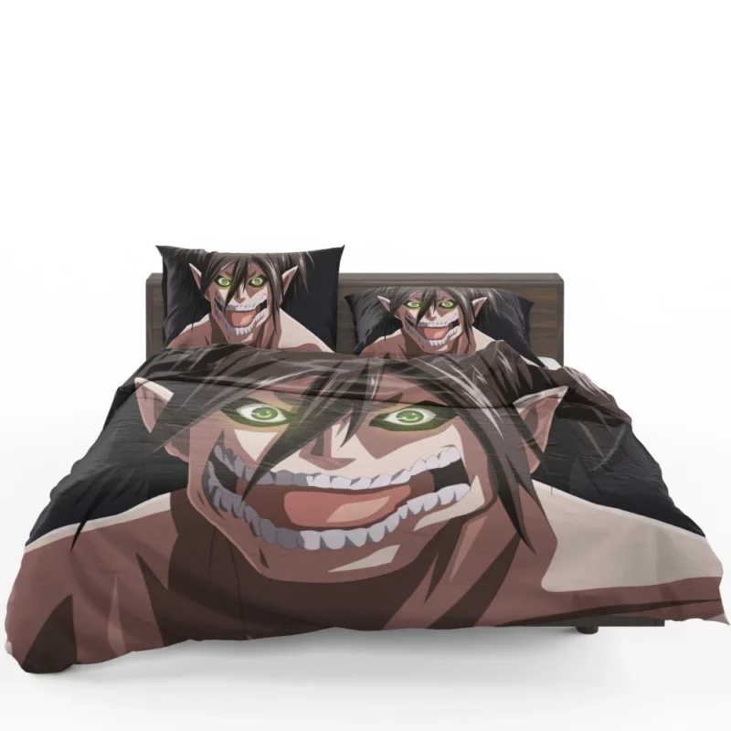 Eren Yeager Titan Might Anime Bedding Set