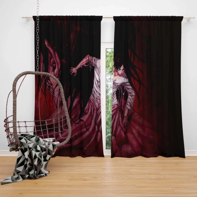 Eren Yeager Titan Roar Anime Curtain