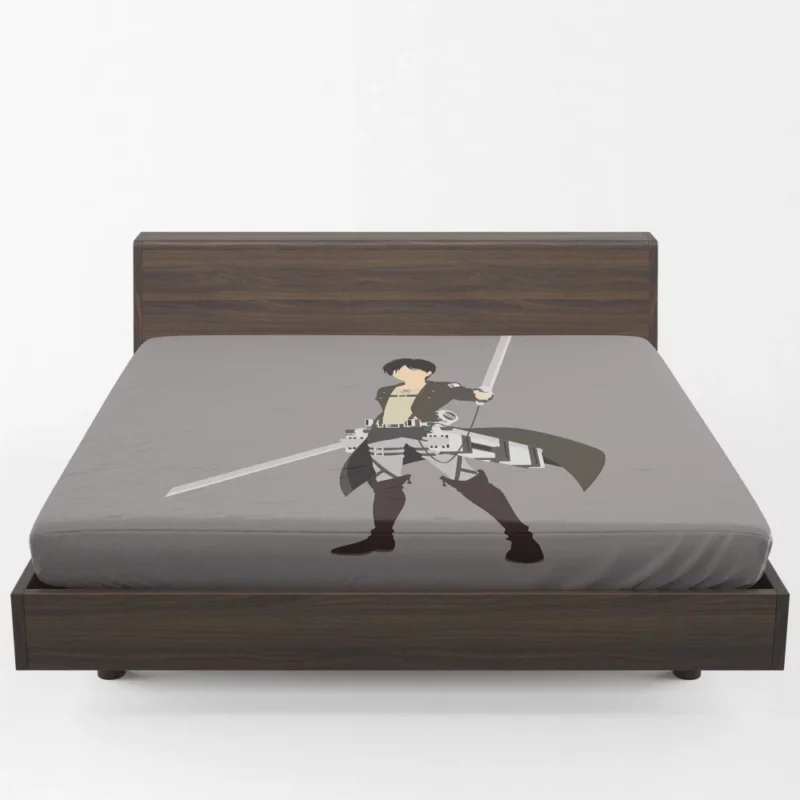 Eren Yeager Titan Shifter Journey Anime Fitted Sheet 1