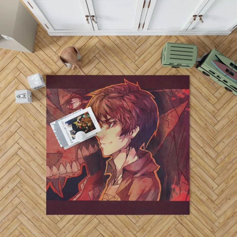 Eren Yeager Titan Unchained Anime Rug