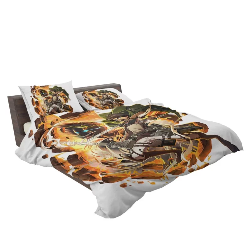 Eren Yeager Titan Unleashed Anime Bedding Set 2