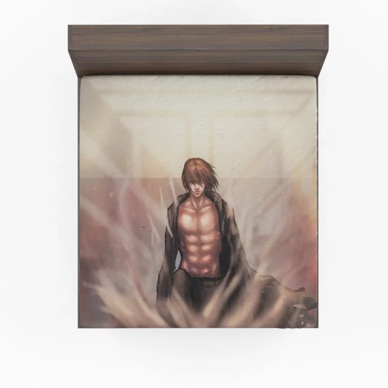 Eren Yeager Vengeance Unleashed Anime Fitted Sheet