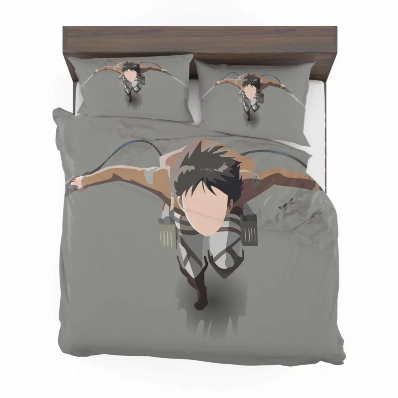 Eren Yeager Warrior Determination Anime Bedding Set 1