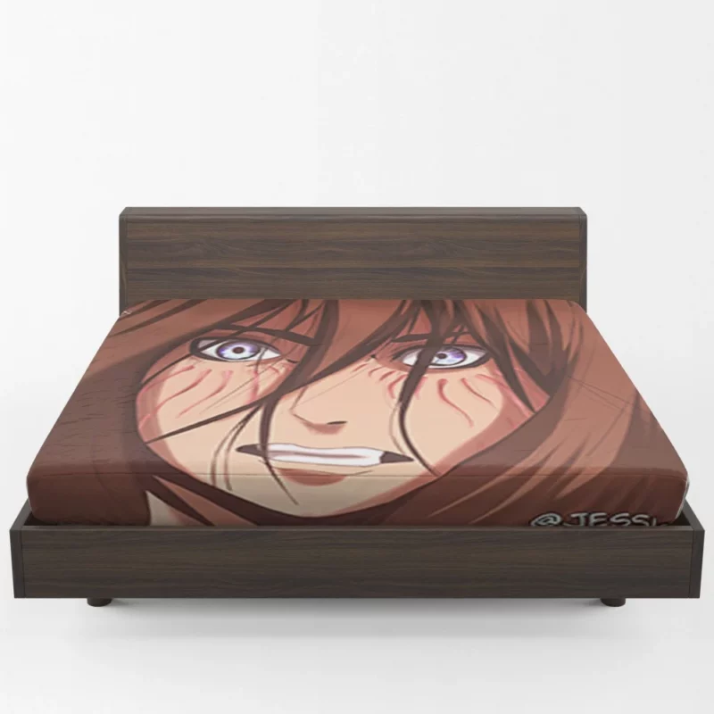 Eren Yeager Warrior Journey Anime Fitted Sheet 1