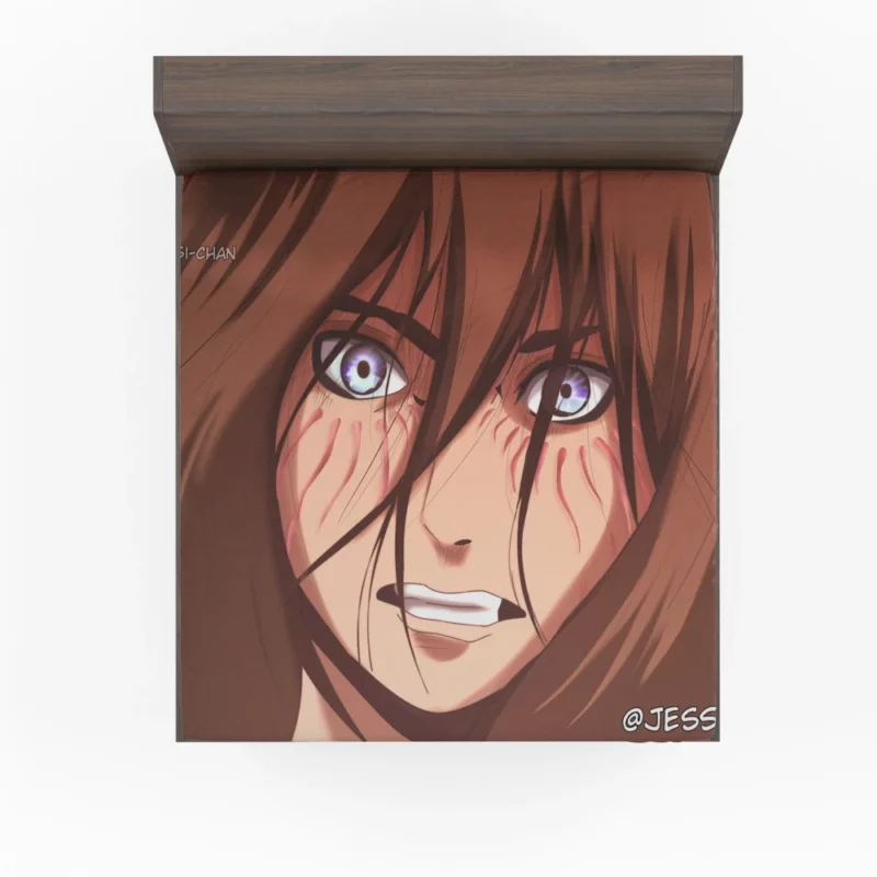Eren Yeager Warrior Journey Anime Fitted Sheet