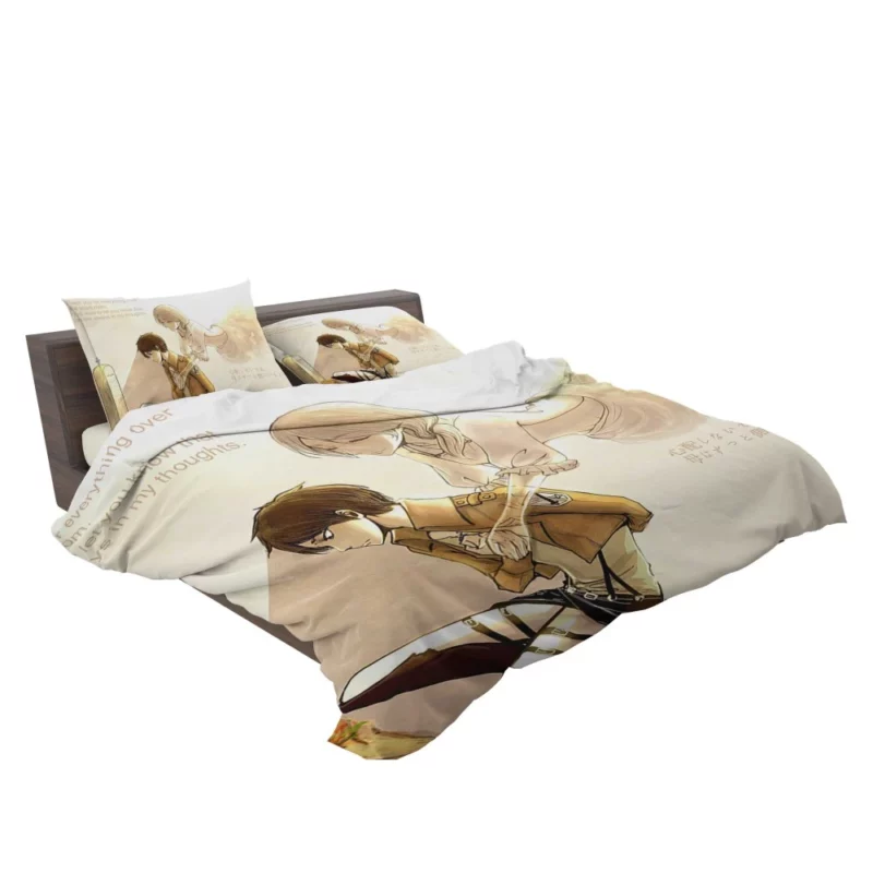 Eren and Carla Family Ties Anime Bedding Set 2