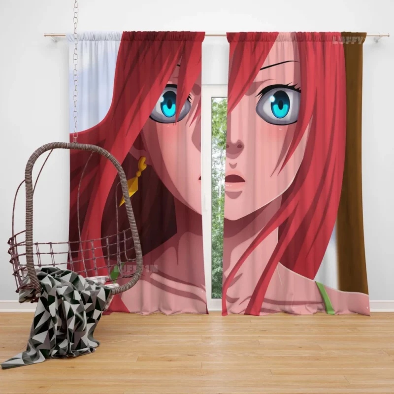 Erza Legacy Fairy Tail Legend Anime Curtain