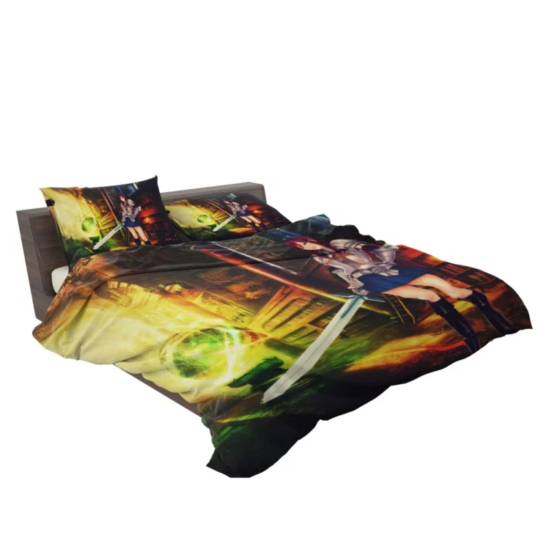 Erza Scarlet Legendary Warrior Anime Bedding Set 2