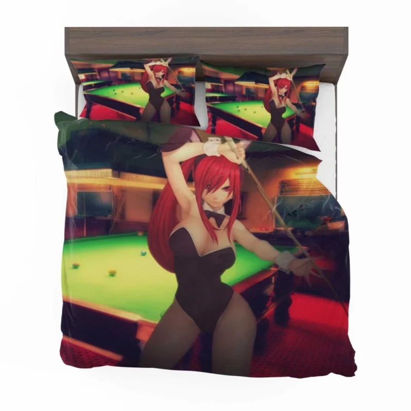 Erza Scarlet Master of Snooker Anime Bedding Set 1