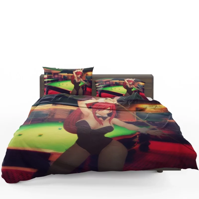 Erza Scarlet Master of Snooker Anime Bedding Set