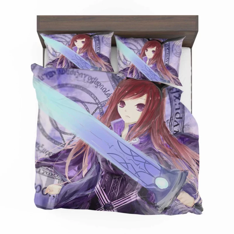 Erza Scarlet Swordmaster Journey Anime Bedding Set 1