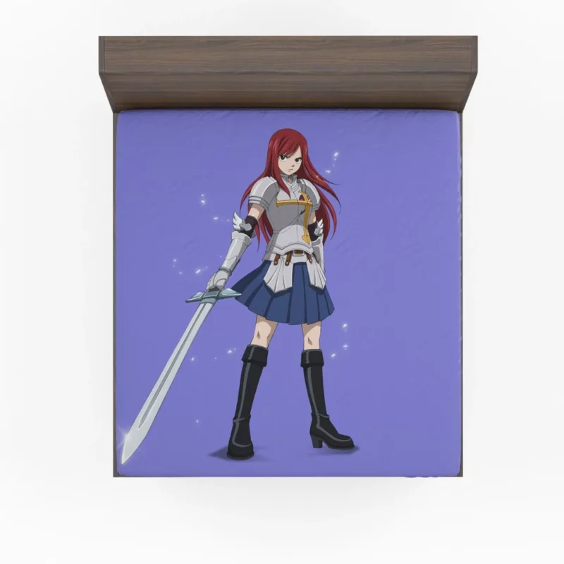 Erza Scarlet Tale of Triumph Anime Fitted Sheet