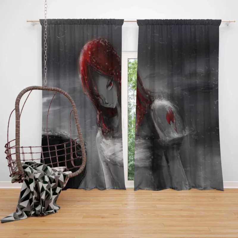 Erza Scarlet Warrior Chronicle Anime Curtain