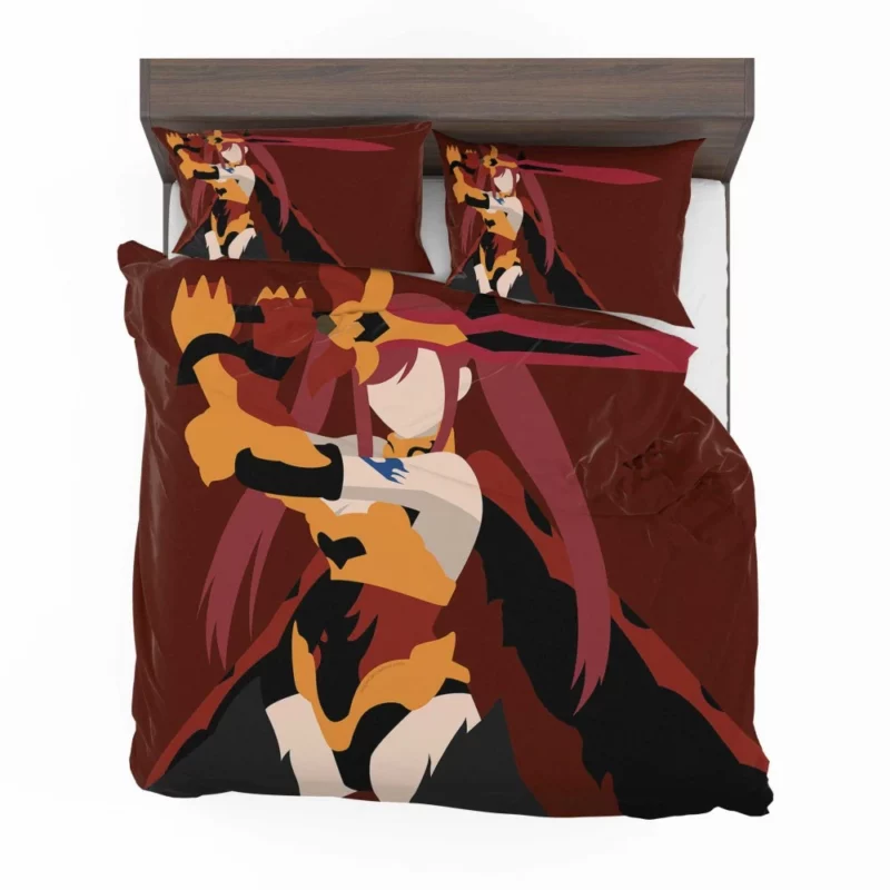 Erza Scarlet Warrior Journey Anime Bedding Set 1