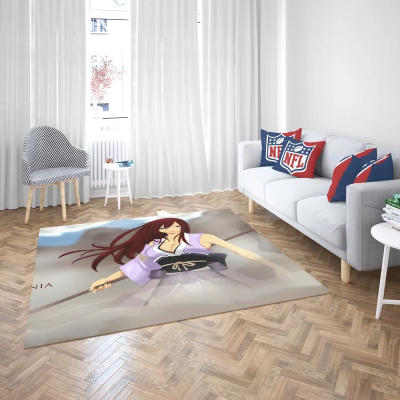 Erza Scarlet Warrior Legacy Anime Rug 2