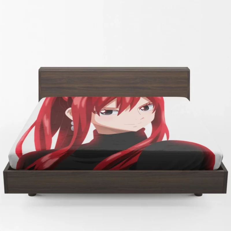 Erza Scarlet Warrior Odyssey Anime Fitted Sheet 1