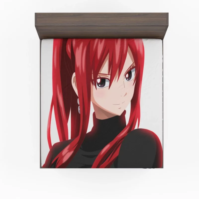 Erza Scarlet Warrior Odyssey Anime Fitted Sheet