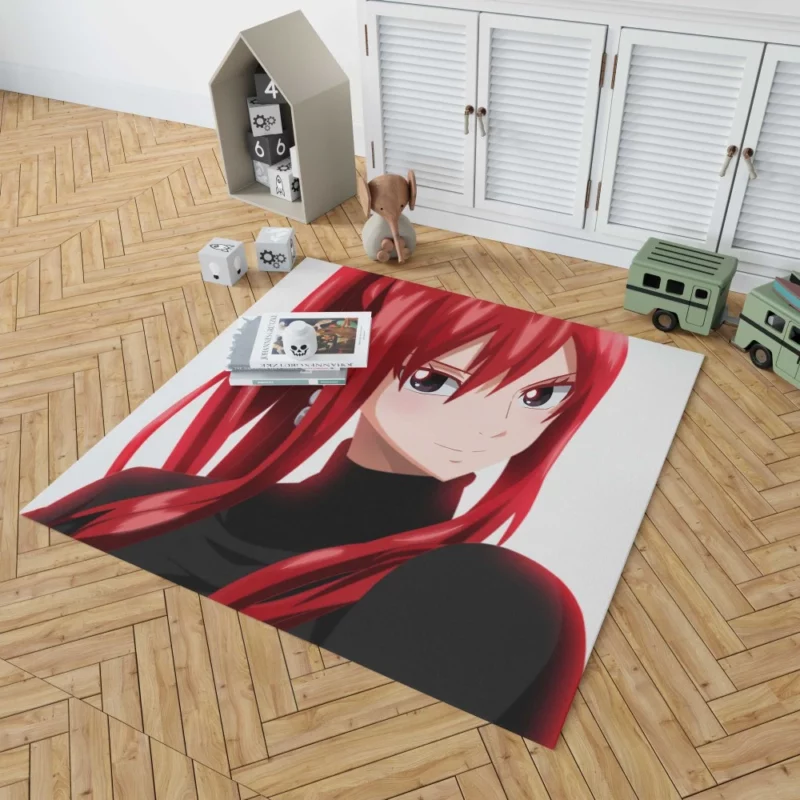 Erza Scarlet Warrior Odyssey Anime Rug 1