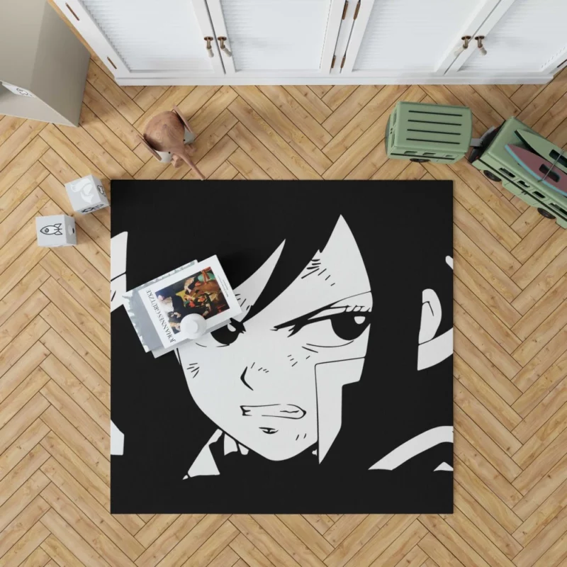 Erza Triumph Fairy Tail Hero Anime Rug