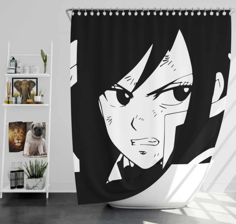 Erza Triumph Fairy Tail Hero Anime Shower Curtain