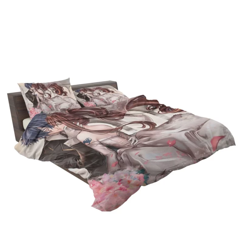 Erza and Jellal Unbreakable Ties Anime Bedding Set 2