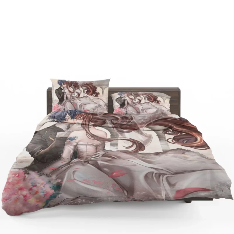 Erza and Jellal Unbreakable Ties Anime Bedding Set