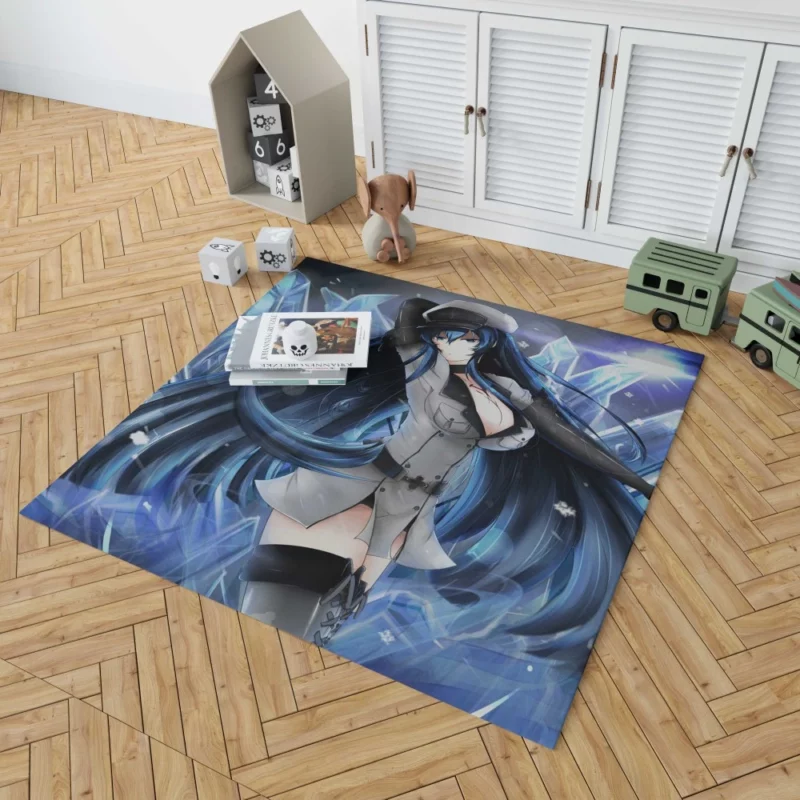 Esdeath Akame ga Kill Frigid Enigma Anime Rug 1