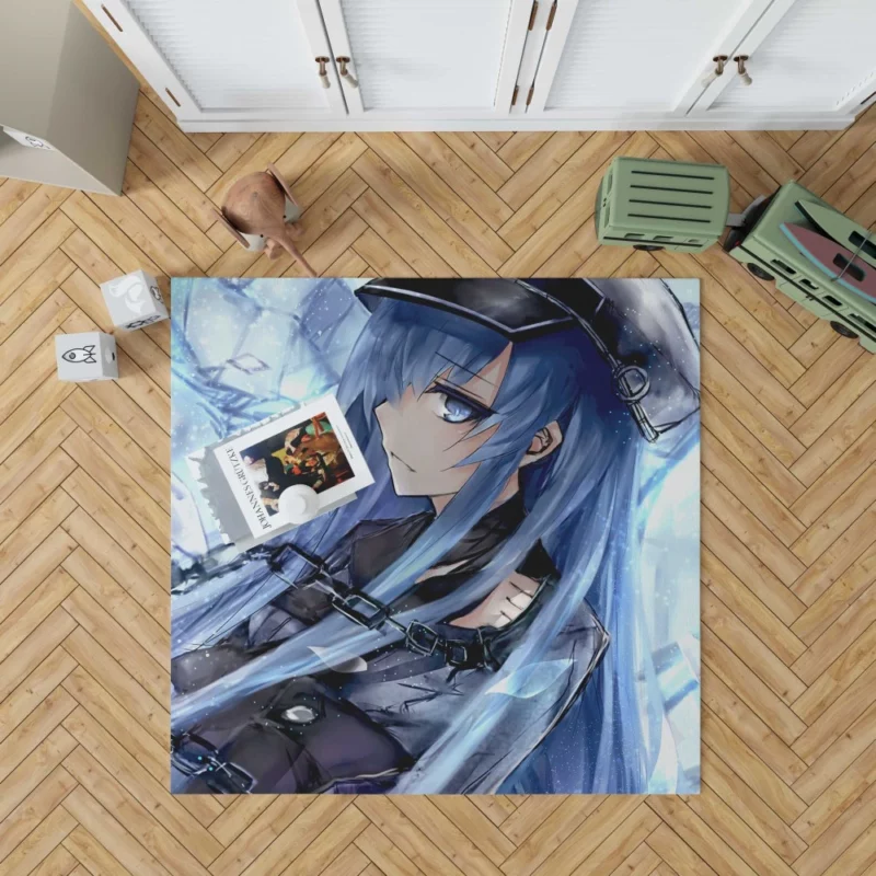 Esdeath Akame ga Kill Ice Queen Anime Rug