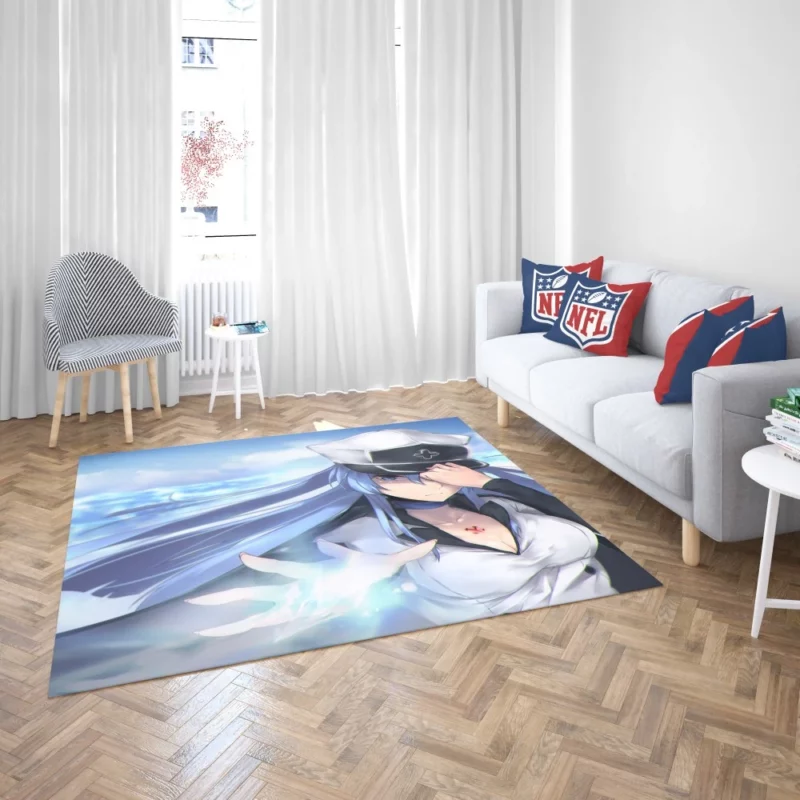 Esdeath Chilling Aura of Akame ga Kill! Anime Rug 2