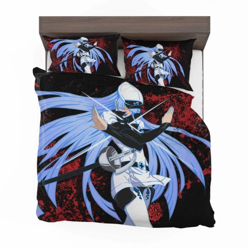 Esdeath Frosty Tyrant in Akame ga Kill! Anime Bedding Set 1