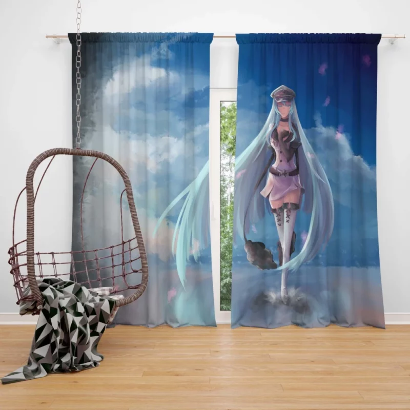 Esdeath Frozen Heart in Akame ga Kill! Anime Curtain