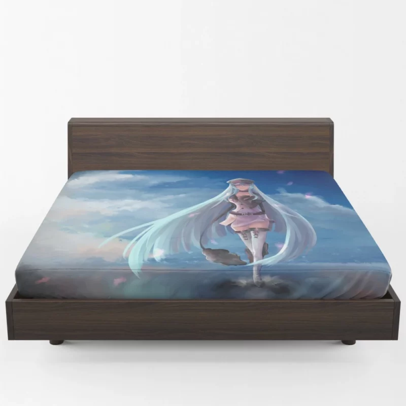 Esdeath Frozen Heart in Akame ga Kill! Anime Fitted Sheet 1