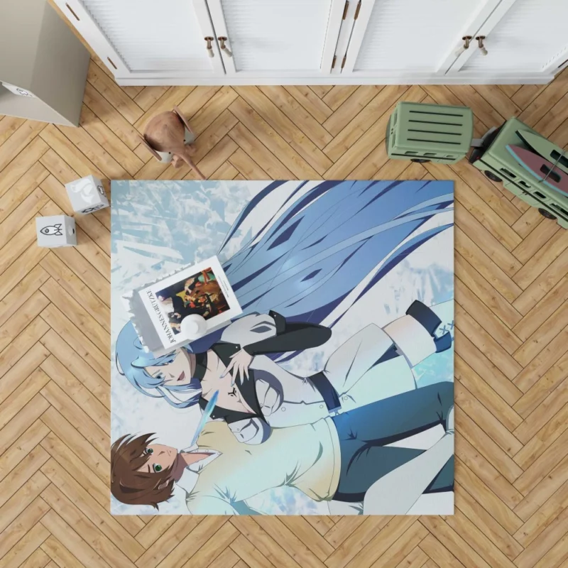 Esdeath and Tatsumi Akame ga Kill! Bond Anime Rug