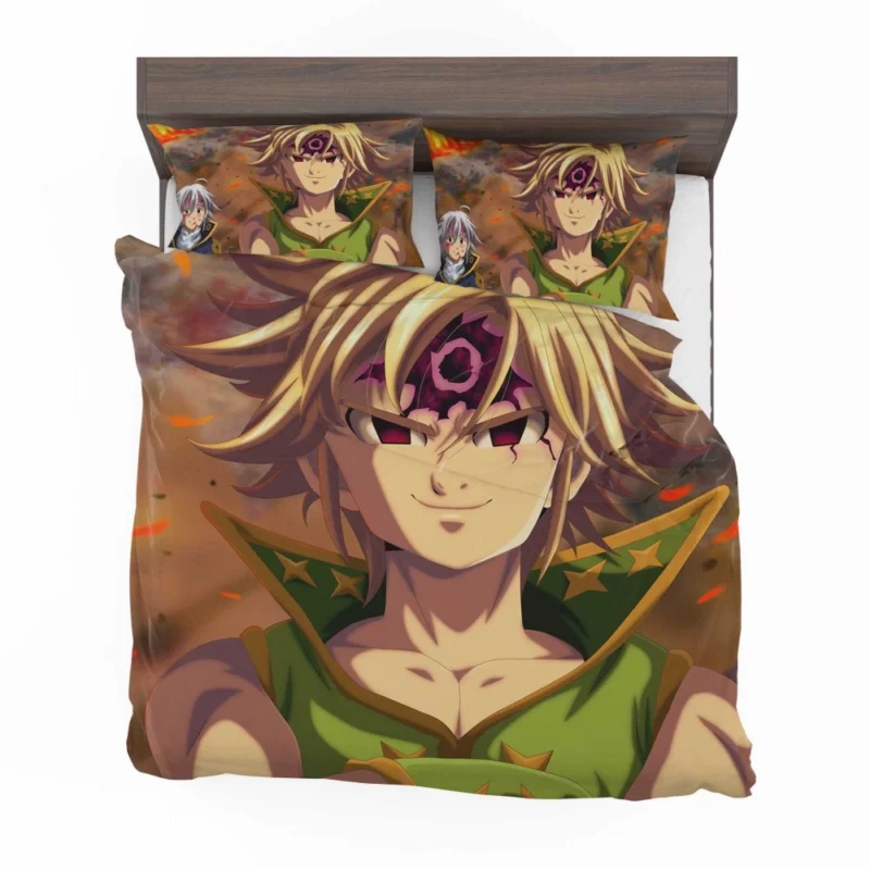 Estarossa vs. Meliodas Showdown Anime Bedding Set 1