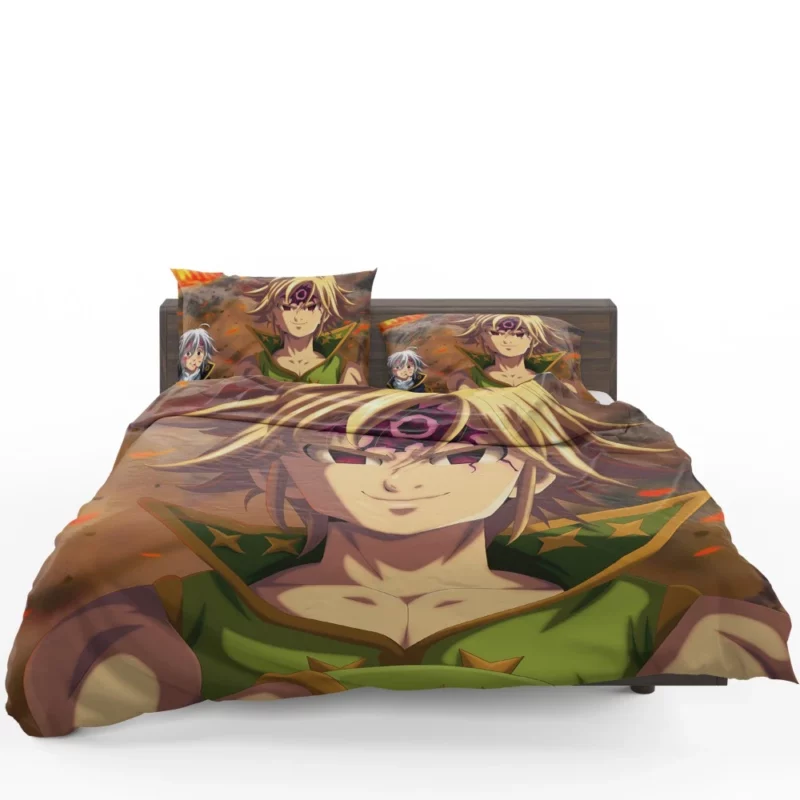 Estarossa vs. Meliodas Showdown Anime Bedding Set