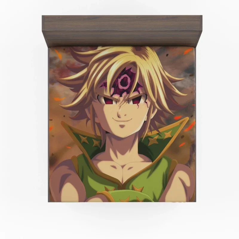 Estarossa vs. Meliodas Showdown Anime Fitted Sheet