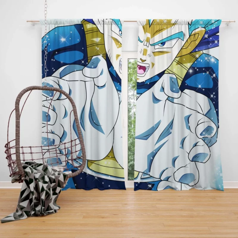 Eternal Prince Vegeta Legacy Anime Curtain