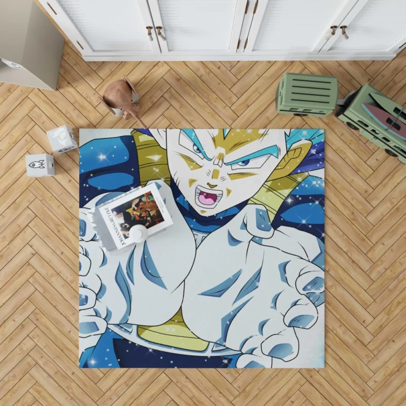 Eternal Prince Vegeta Legacy Anime Rug