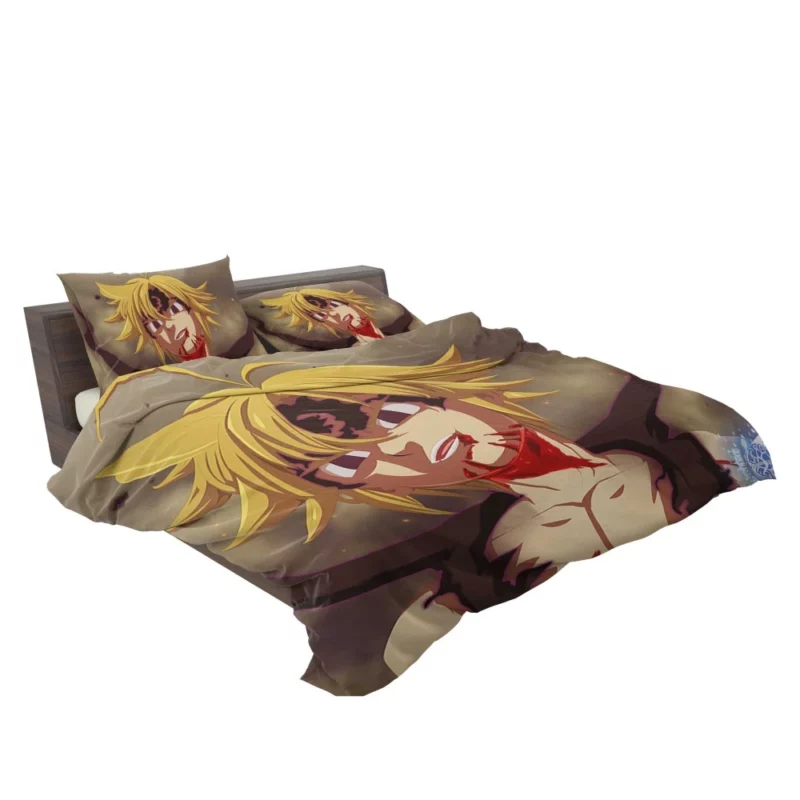 Evil Meliodas Dark Descent Anime Bedding Set 2