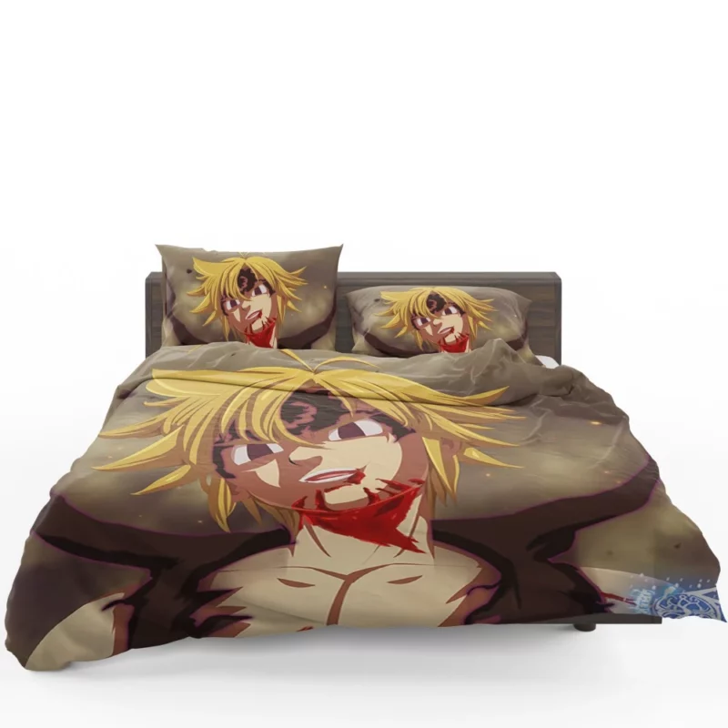 Evil Meliodas Dark Descent Anime Bedding Set