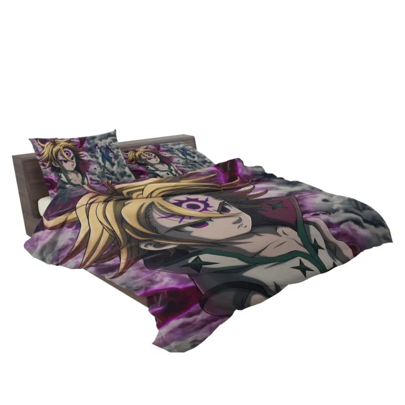 Evil Meliodas Sky Battle Anime Bedding Set 2