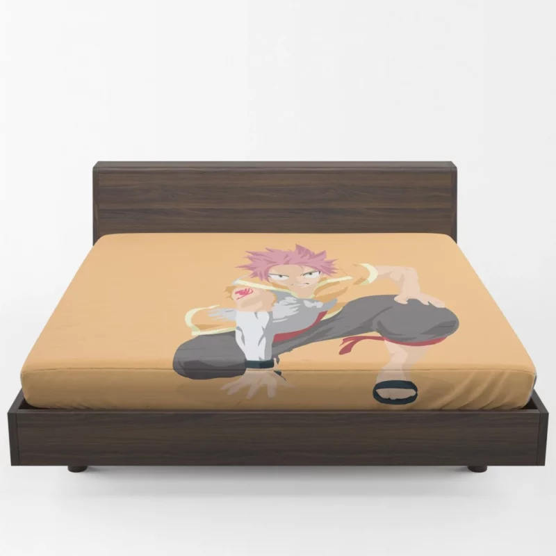 Fairy Tail Movie 2 Natsu Journey Anime Fitted Sheet 1