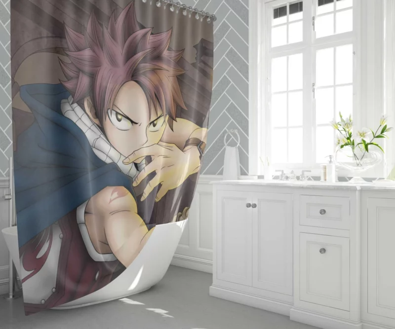 Fairy Tail Movie 2 Natsu Quest Anime Shower Curtain 1